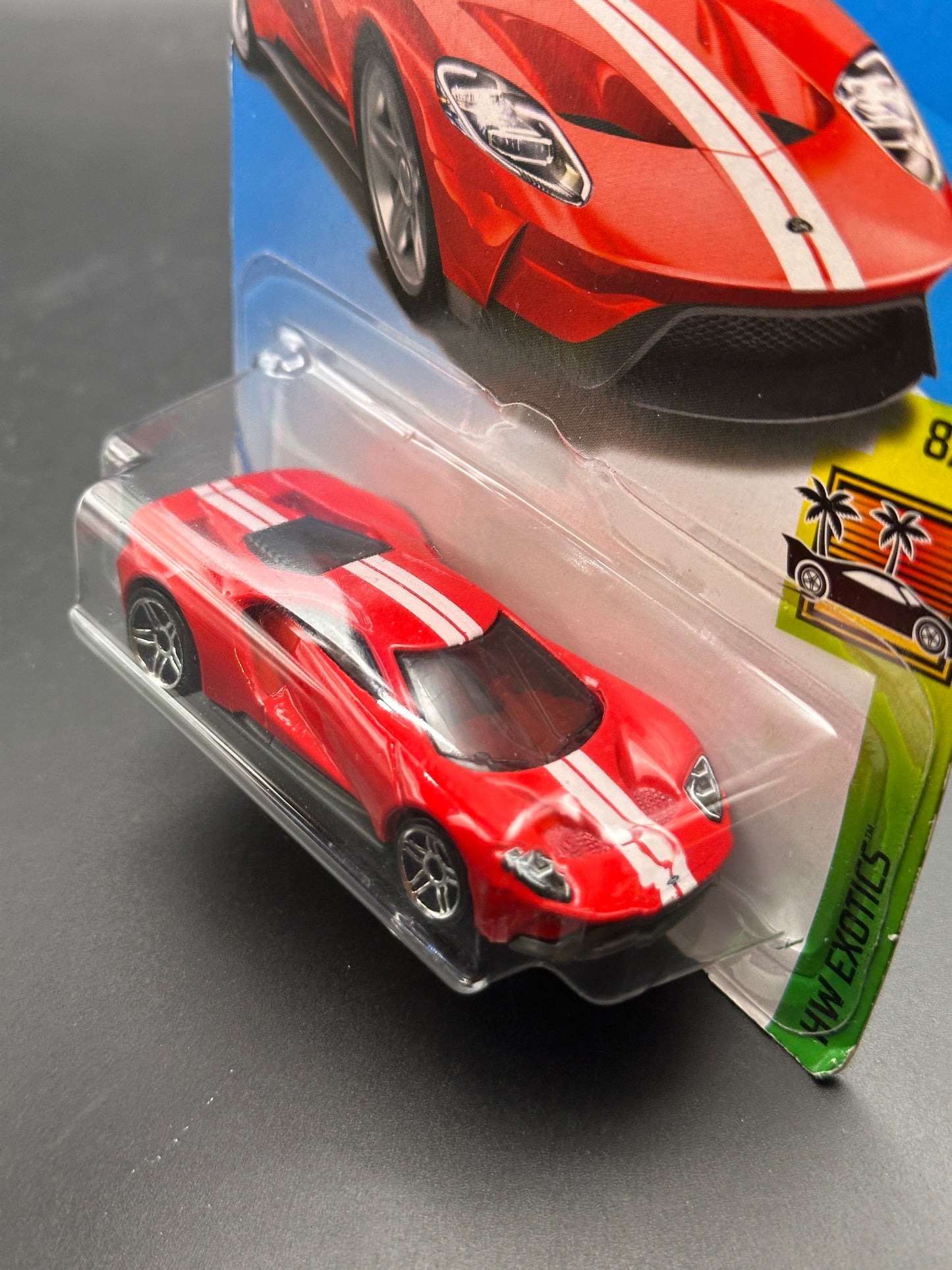 HOT WHEELS - 17 FORD GT - (2018) - HW EXOTICS 8/10