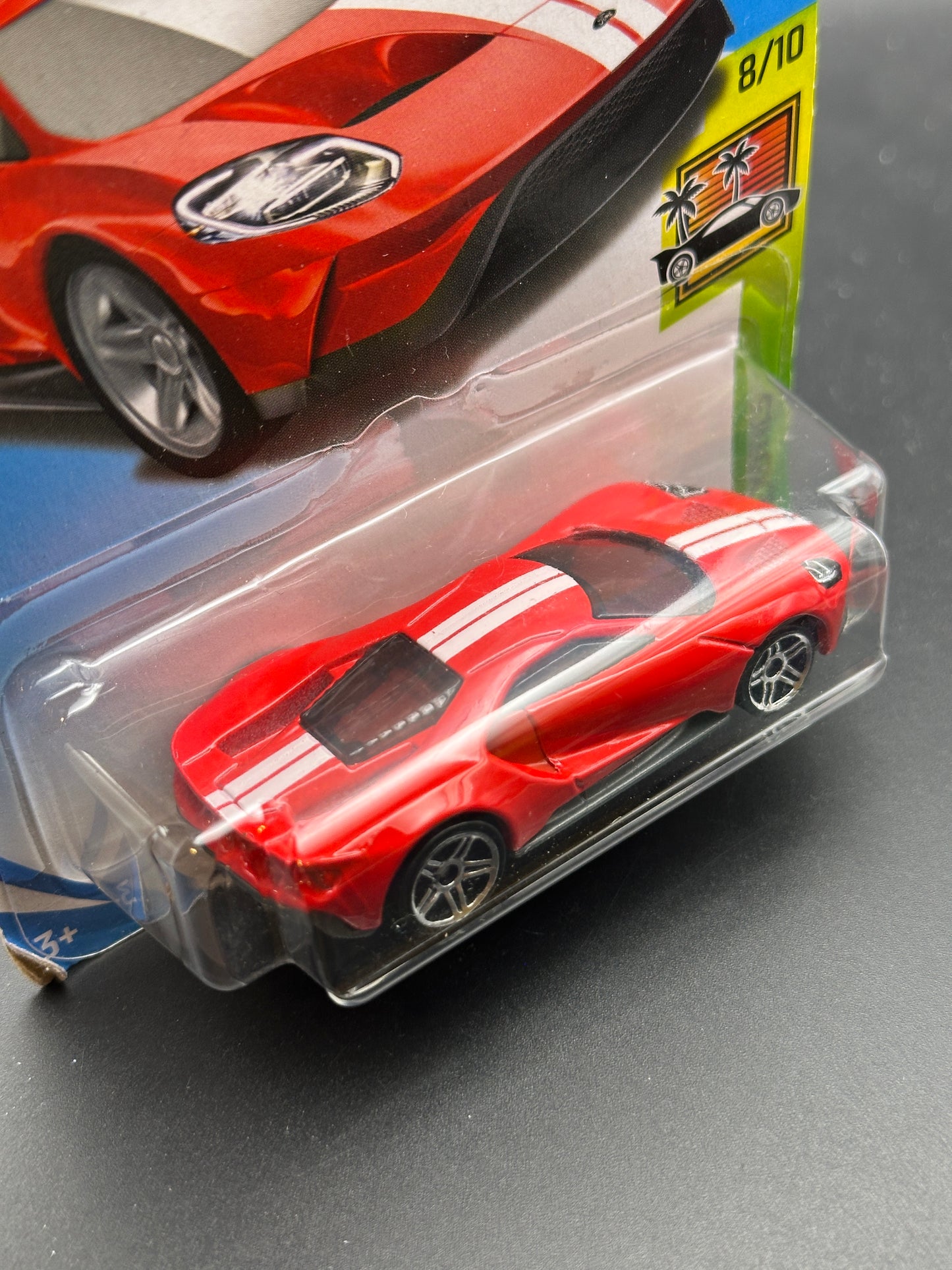 HOT WHEELS - 17 FORD GT - (2018) - HW EXOTICS 8/10