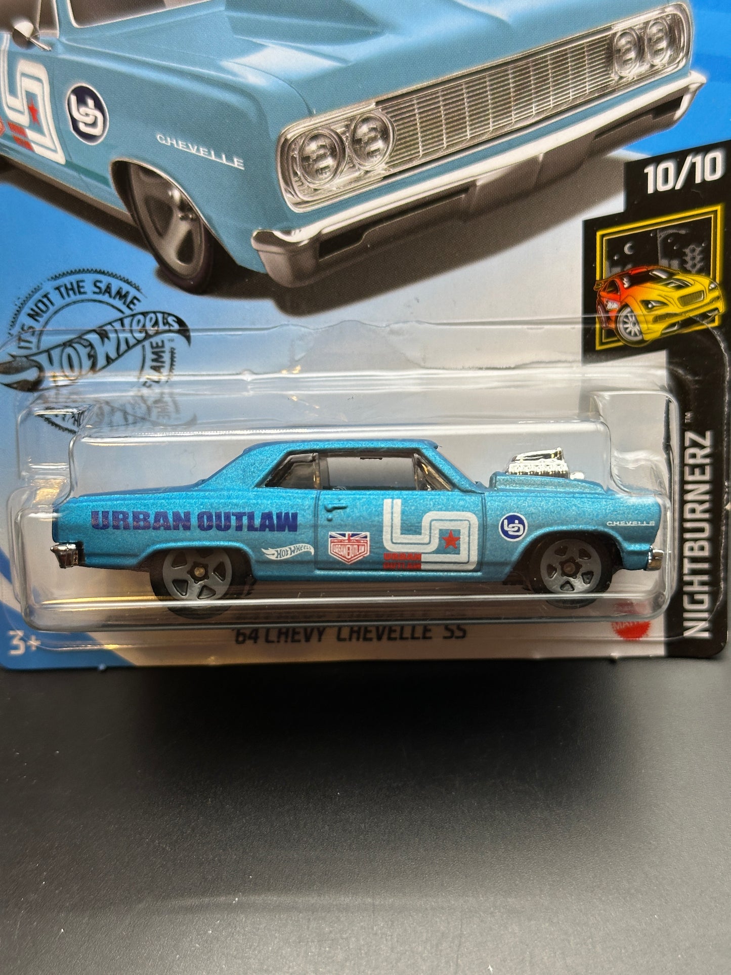 HOT WHEELS - 64 CHEVY CHEVELLE SS (2020) - HW NIGHTBURNERZ 10/10