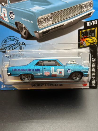HOT WHEELS - 64 CHEVY CHEVELLE SS (2020) - HW NIGHTBURNERZ 10/10