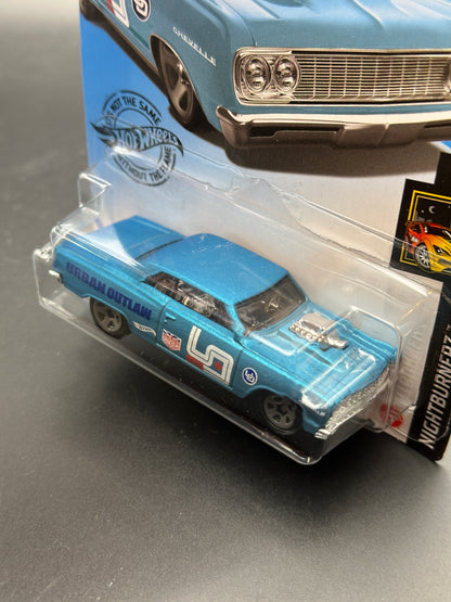 HOT WHEELS - 64 CHEVY CHEVELLE SS (2020) - HW NIGHTBURNERZ 10/10