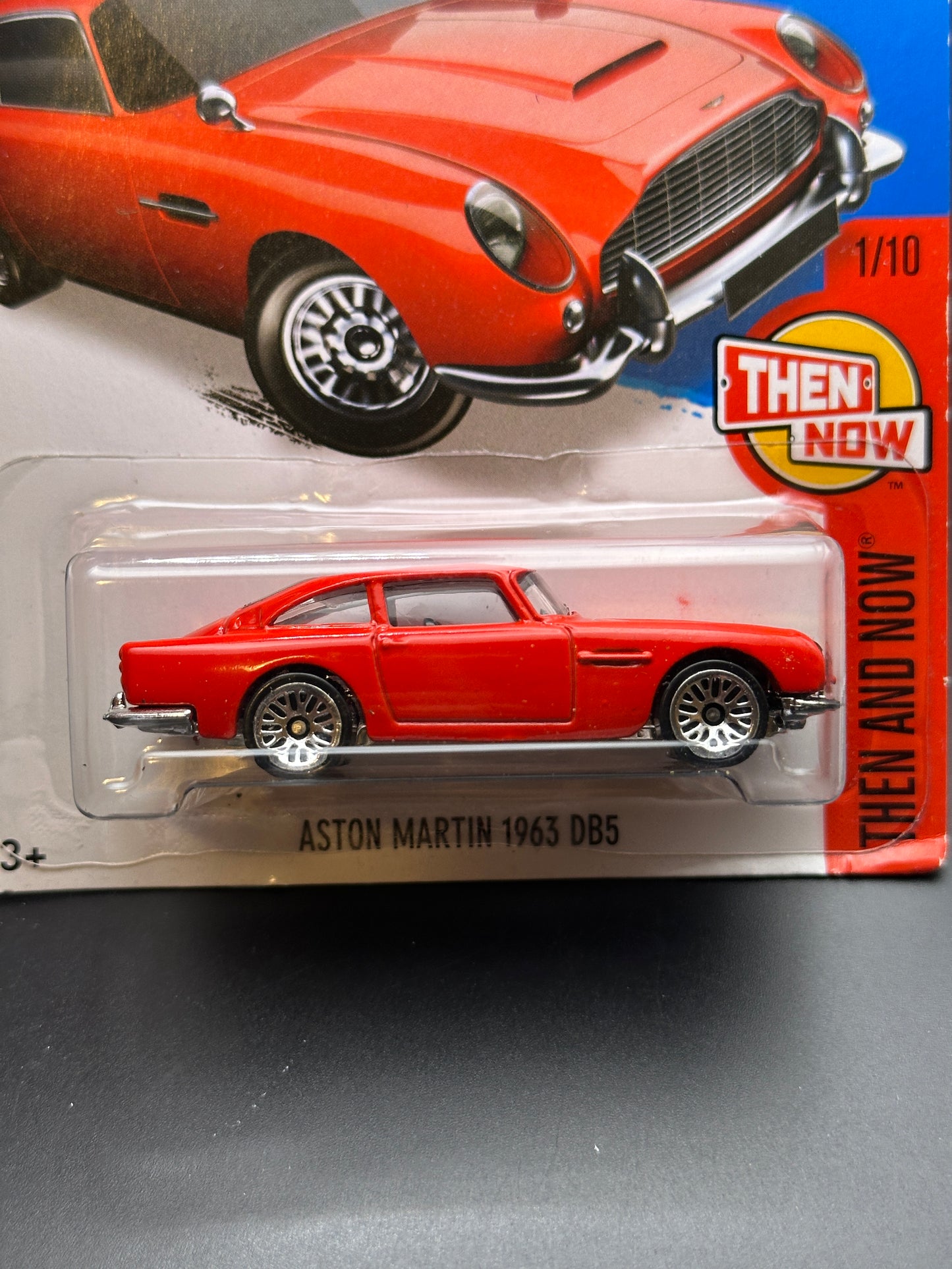 HOT WHEELS - ASTON MARTIN 1963 DB5 (2016) - HW THEN AND NOW 1/10