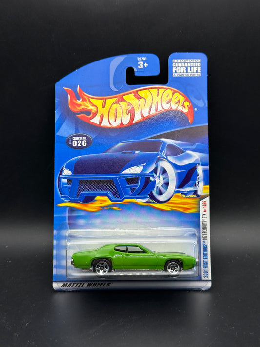HOT WHEELS - 1971 PLYMOUTH GTX (2001) - HW 2001 FIRST EDITIONS 14/36
