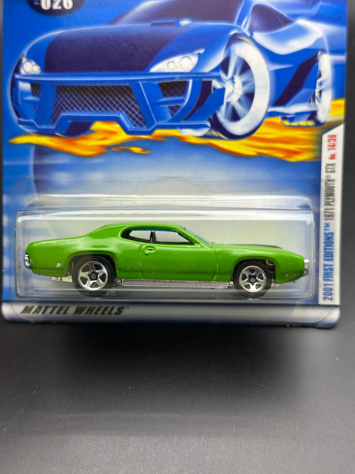 HOT WHEELS - 1971 PLYMOUTH GTX (2001) - HW 2001 FIRST EDITIONS 14/36