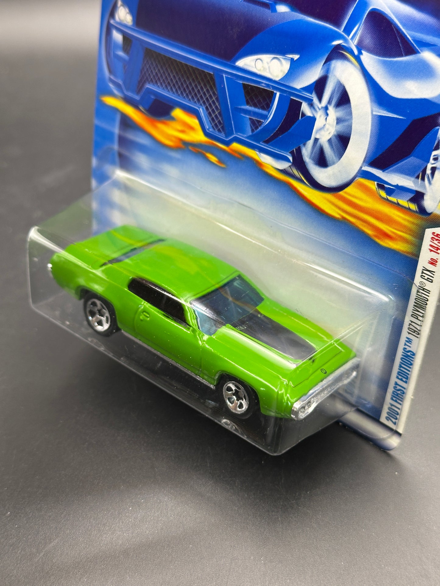 HOT WHEELS - 1971 PLYMOUTH GTX (2001) - HW 2001 FIRST EDITIONS 14/36