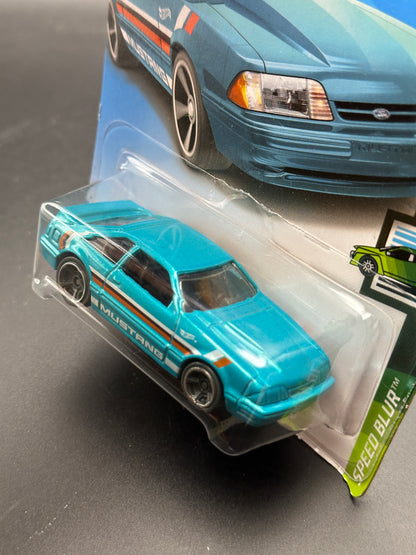 HOT WHEELS - 92 FORD MUSTANG (2019) - HW SPEED BLUR 9/10