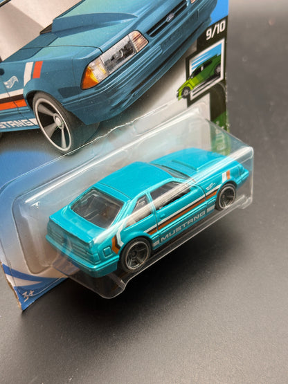 HOT WHEELS - 92 FORD MUSTANG (2019) - HW SPEED BLUR 9/10