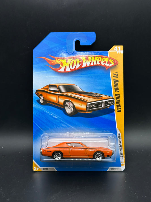 HOT WHEELS - 71 DODGE CHARGER (2010) - HW 2010 HW PREMIERE