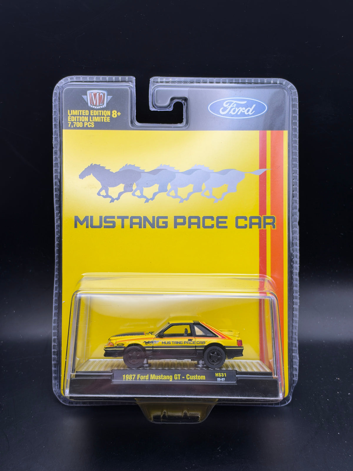 M2 MACHINES - 1987 FORD MUSTANG GT - CUSTOM - HS31 22-27
