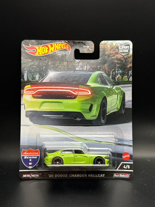 HOT WHEELS - 20 DODGE CHARGER HELLCAT (2022) - AMERICAN SCENE 4/5