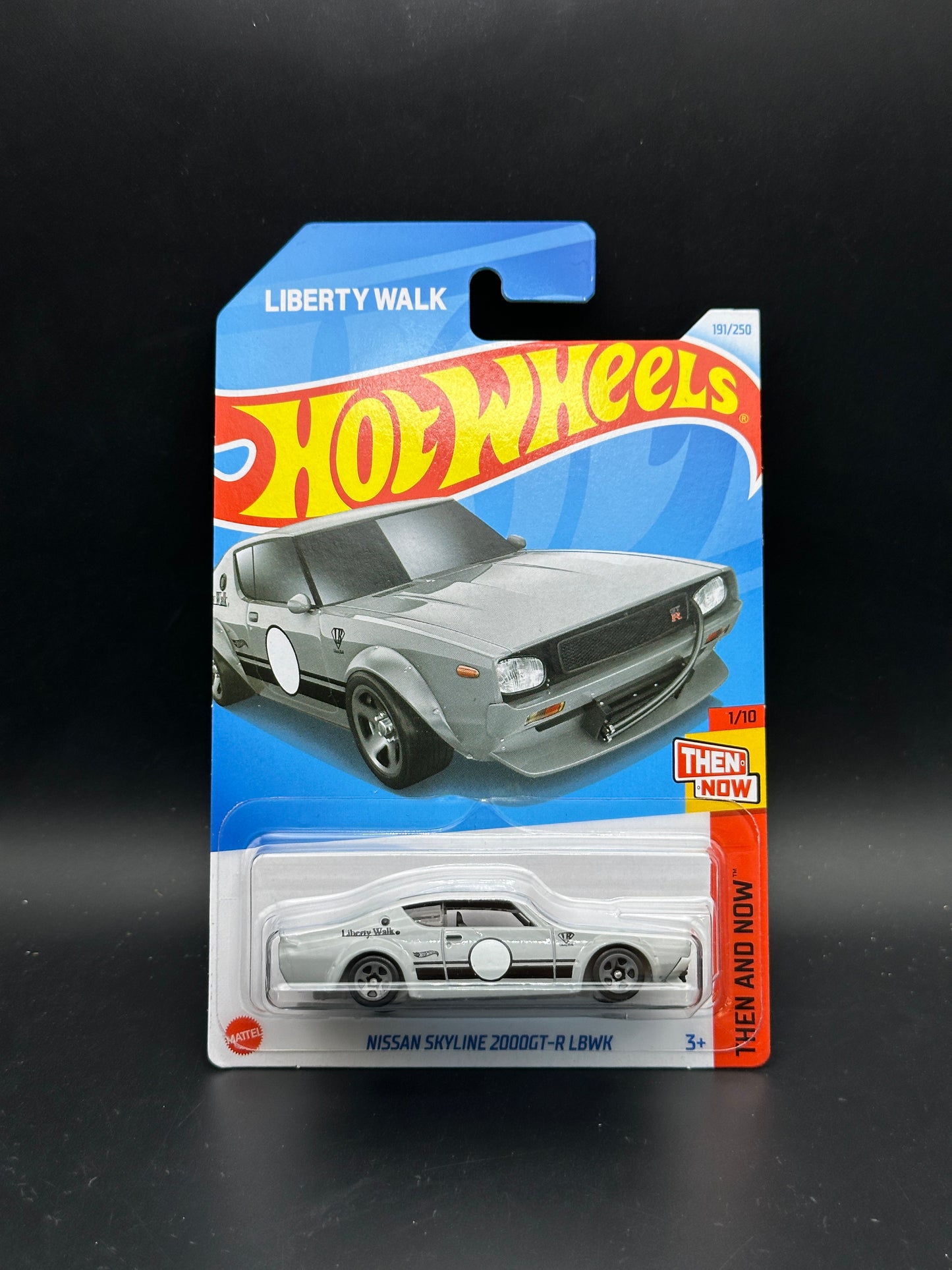 HOT WHEELS - NISSAN SKYLINE 2000GT-R LBWK (2024) - HW THEN AND NOW 1/10
