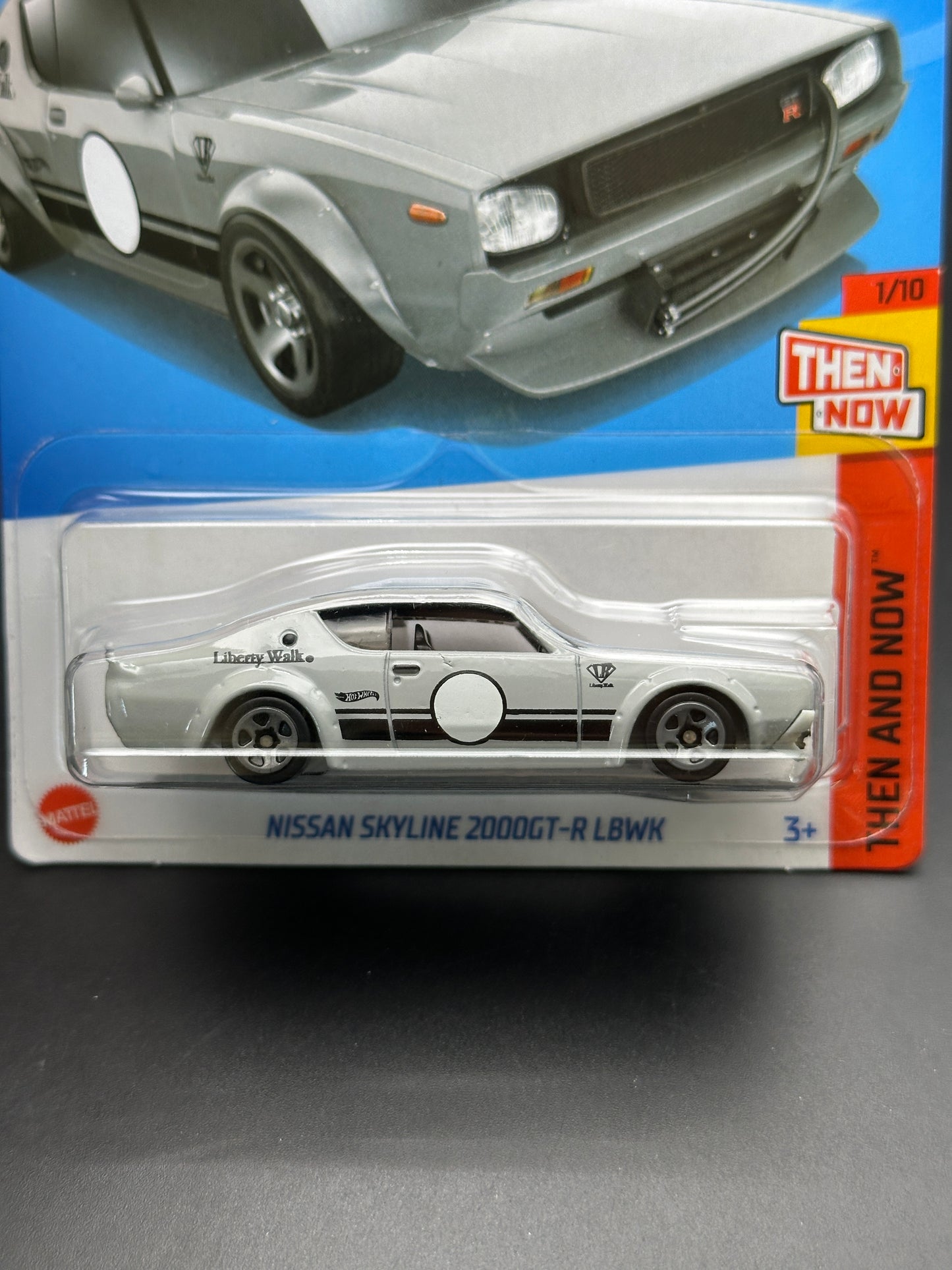 HOT WHEELS - NISSAN SKYLINE 2000GT-R LBWK (2024) - HW THEN AND NOW 1/10