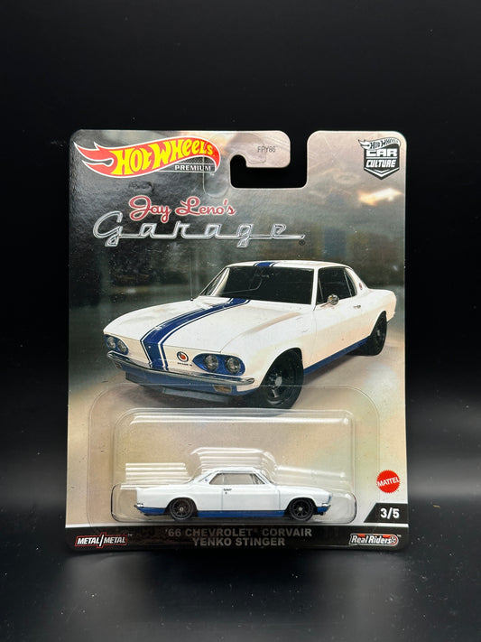 HOT WHEELS 66 CHEVROLET CORVAIR YENKO STINGER 2022 JAY LENOS GARAGE 3/5