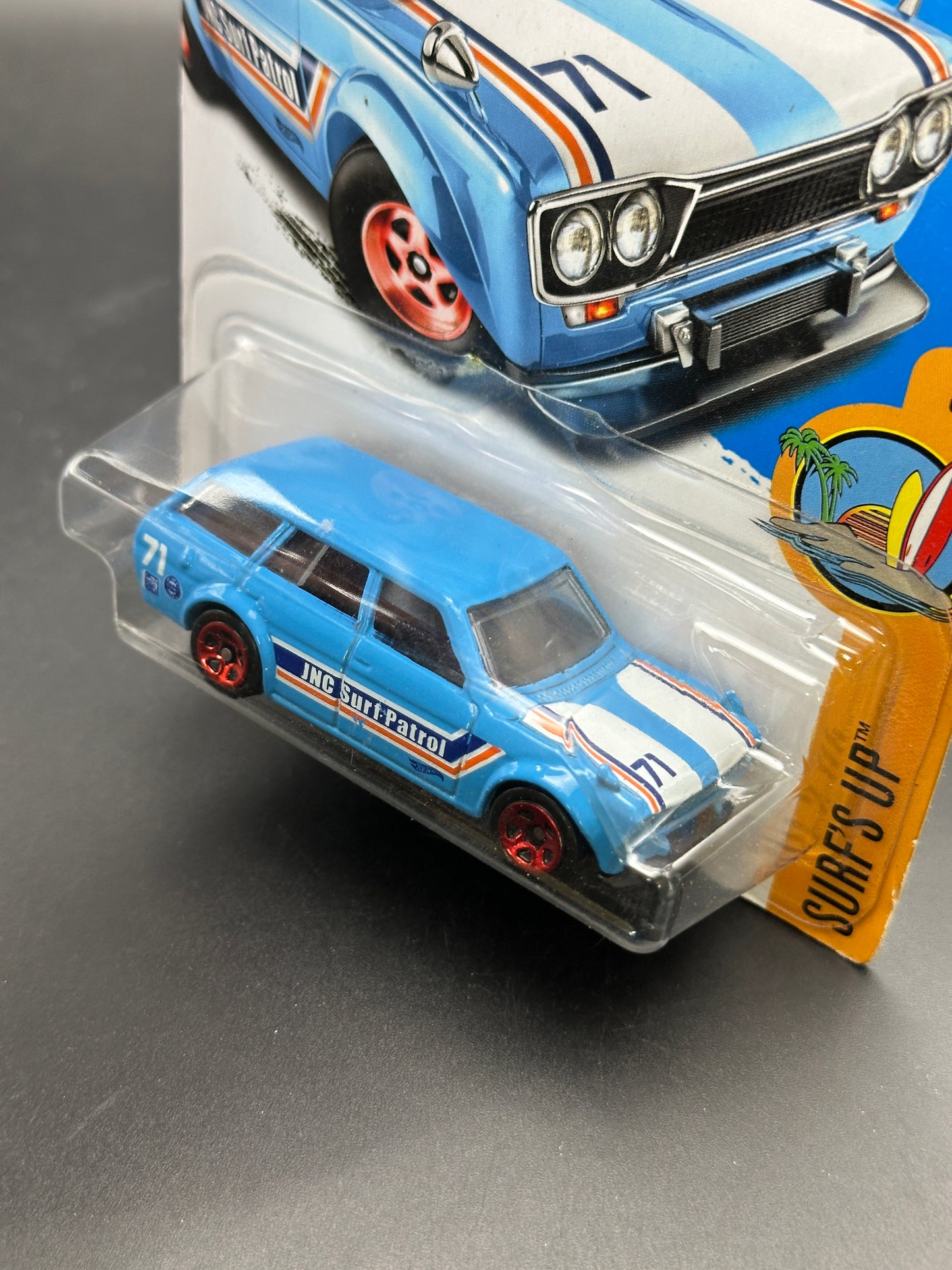 HOT WHEELS - 71 DATSUN BLUEBIRD 510 WAGON (2017) - HW SURF’S UP 3/5