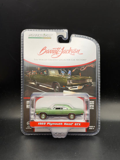 GREENLIGHT - 1969 PLYMOUTH HEMI GTX - BARRETT JACKSON