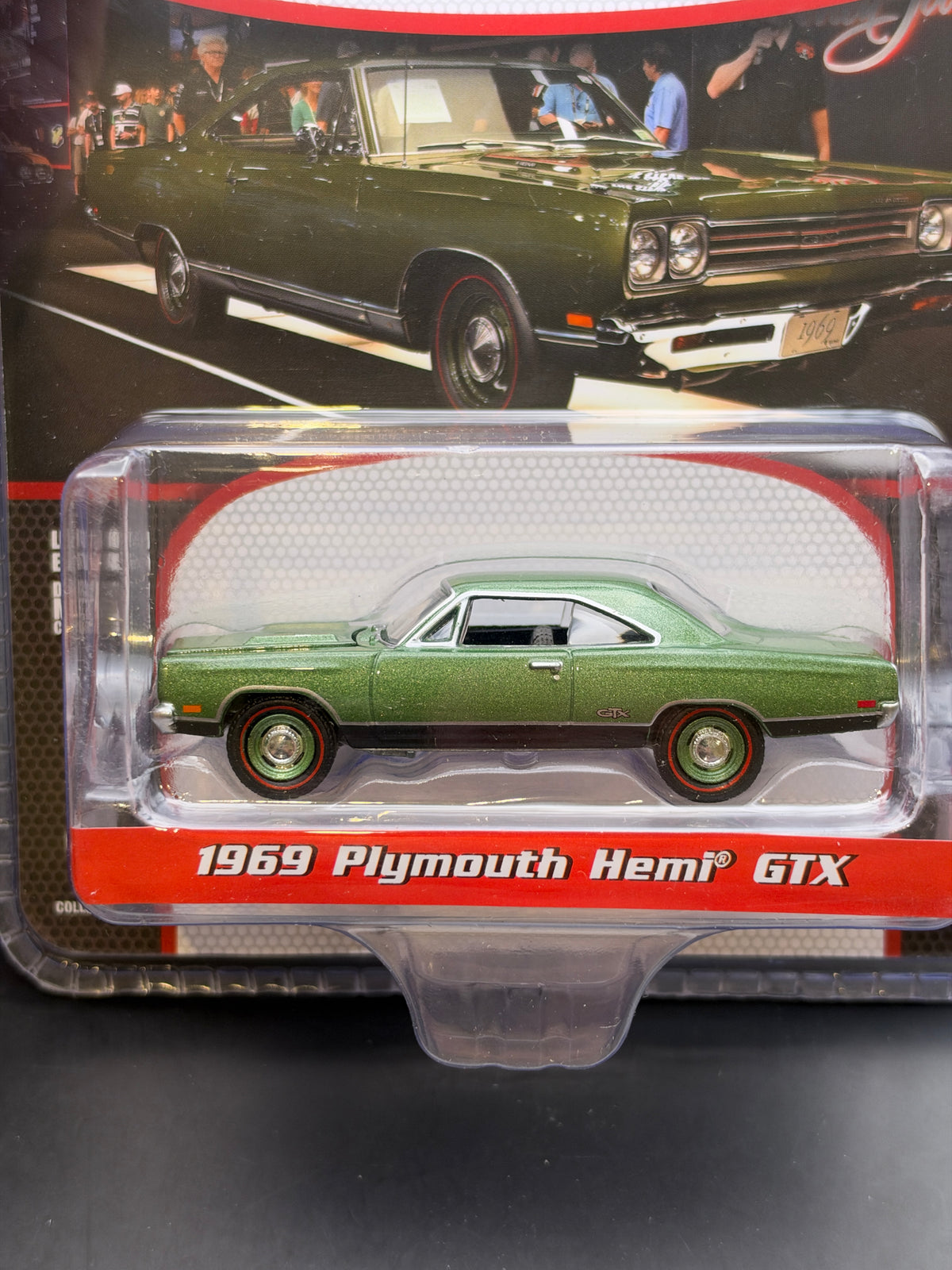 GREENLIGHT - 1969 PLYMOUTH HEMI GTX - BARRETT JACKSON