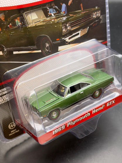 GREENLIGHT - 1969 PLYMOUTH HEMI GTX - BARRETT JACKSON