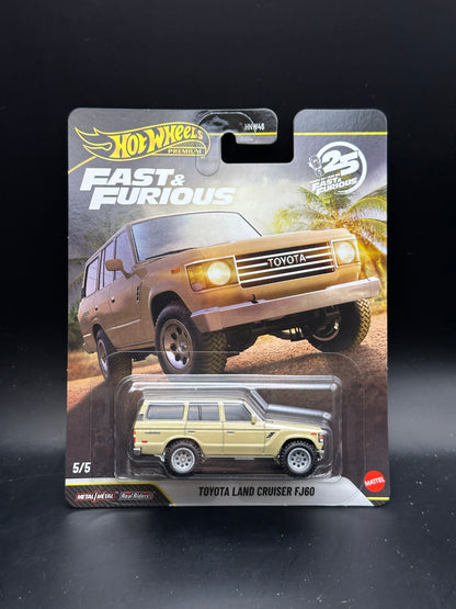 HOT WHEELS - TOYOTA LAND CRUISER FJ60 (2026) - FAST AND FURIOUS 25TH ANNIVERSARY 5/5
