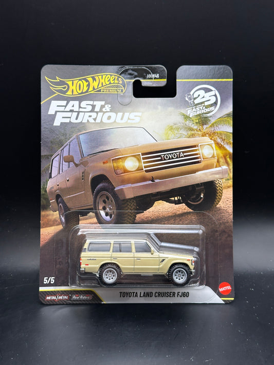 HOT WHEELS - TOYOTA LAND CRUISER FJ60 (2026) - FAST AND FURIOUS 25TH ANNIVERSARY 5/5