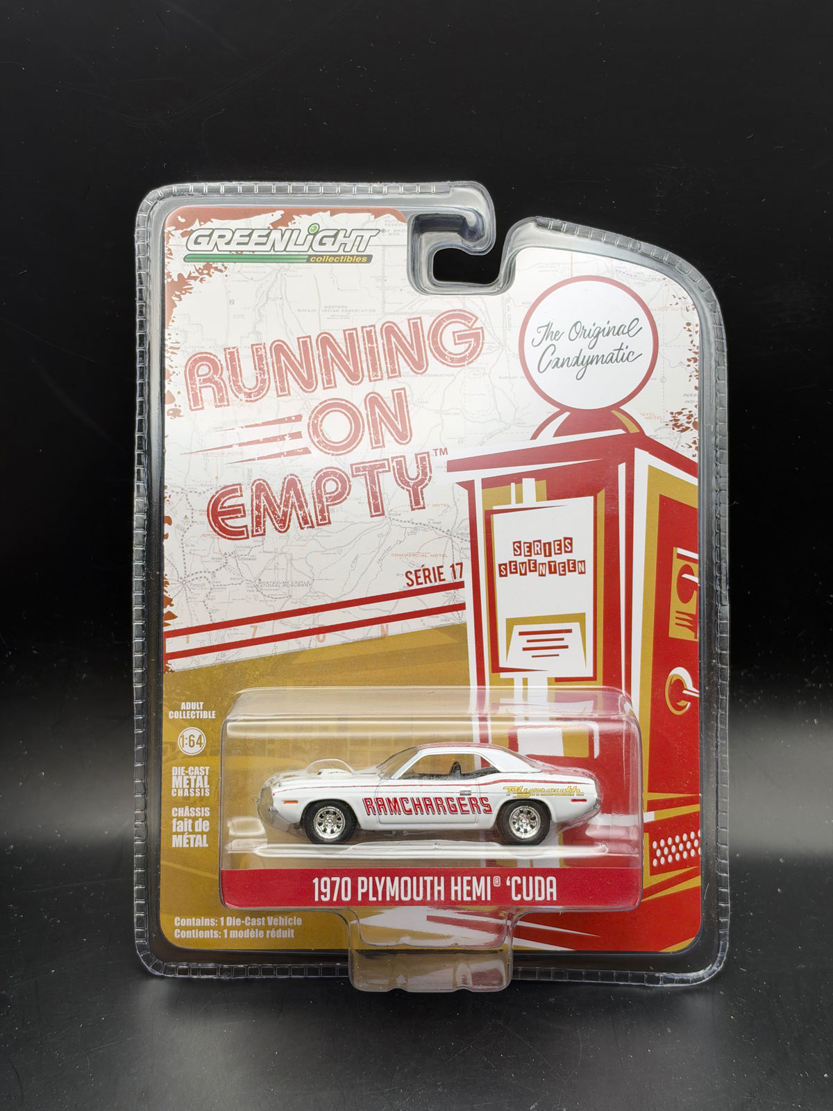 GREENLIGHT - 1970 PLYMOUTH HEMI CUDA - RUNNING ON EMPTY
