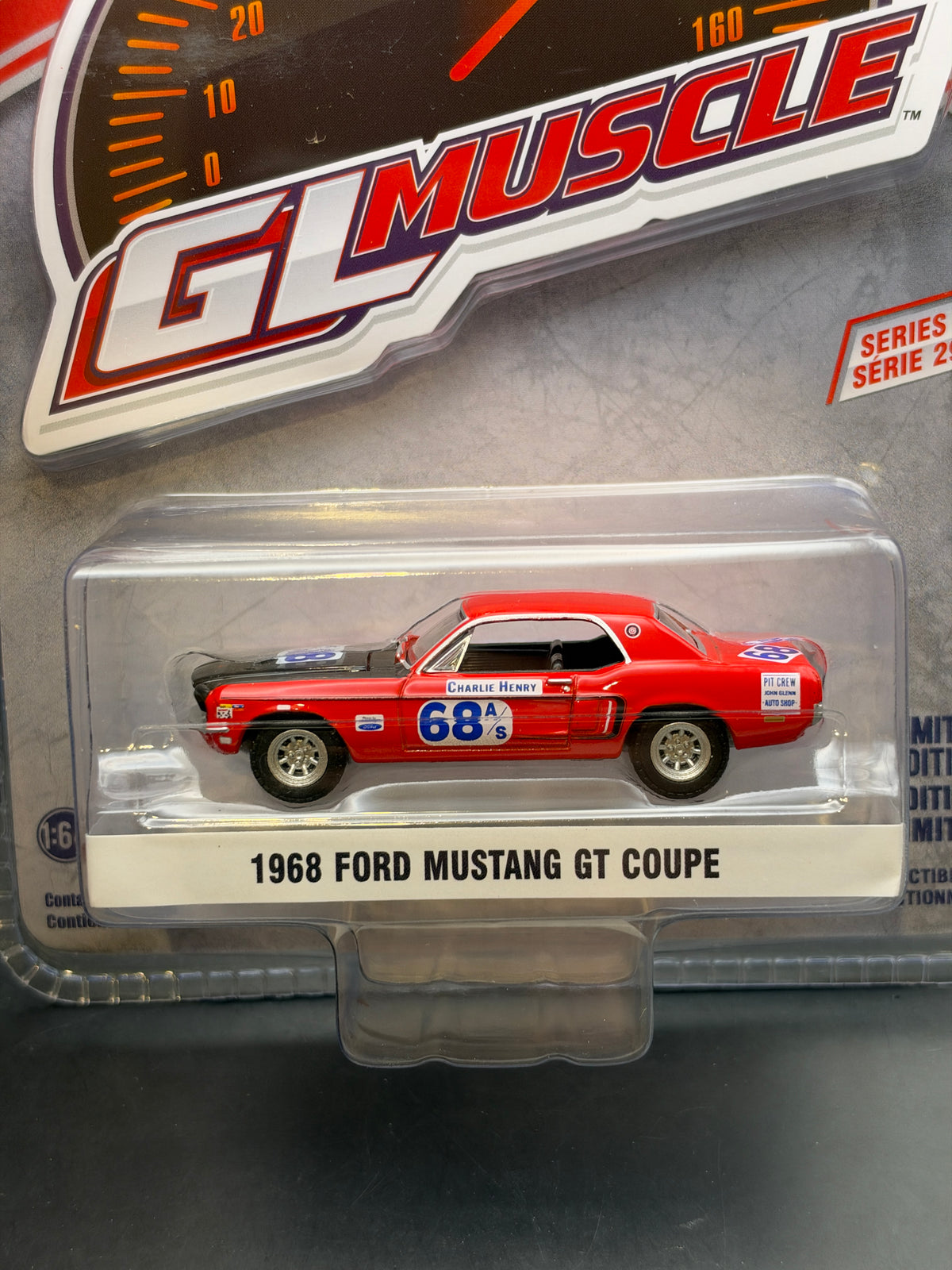 GREENLIGHT - 1968 FORD MUSTANG GT COUPE - GL MUSCLE