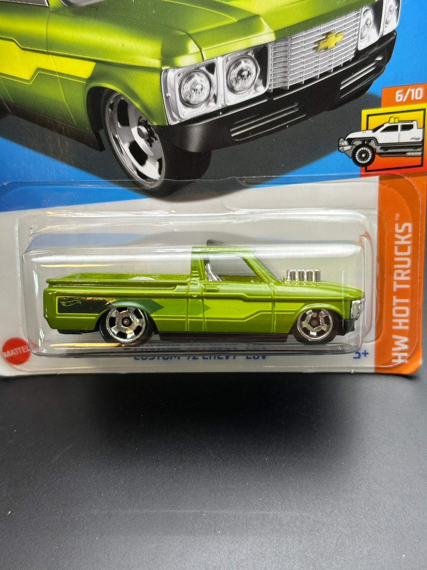 HOT WHEELS - CUSTOM 72 CHEVY LUV (2024) - HW HOT TRUCKS 6/10