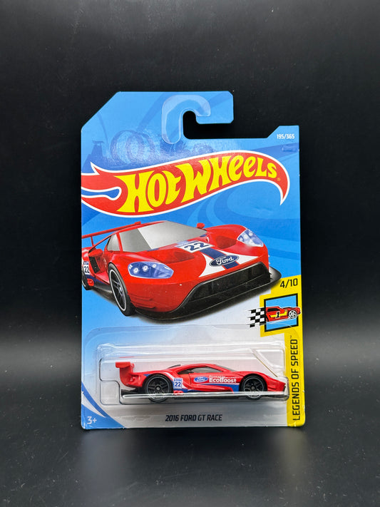 HOT WHEELS - 2016 FORD GT RACE (2018) - HW LEGENDS OF SPEED 4/10