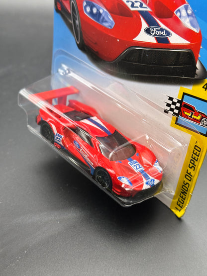 HOT WHEELS - 2016 FORD GT RACE (2018) - HW LEGENDS OF SPEED 4/10