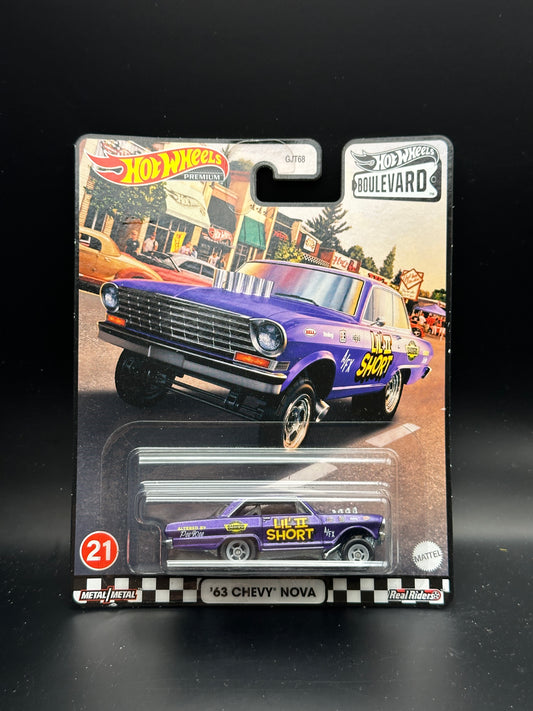HOT WHEELS - 63 CHEVY NOVA (2021) - HW BOULEVARD #21