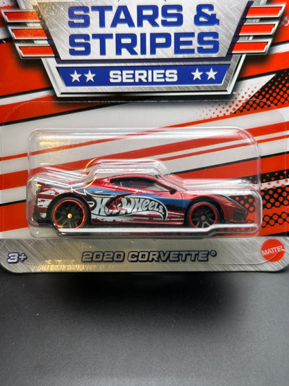 HOT WHEELS - 2020 CORVETTE (2024) - STARS AND STRIPE SERIES 5/5