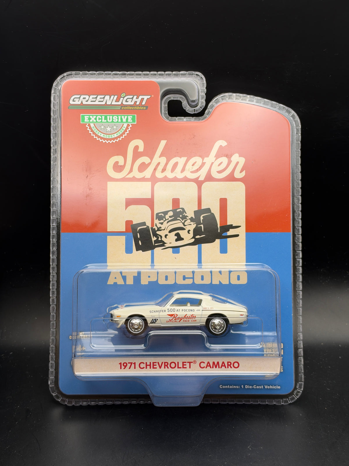 GREENLIGHT - 1971 CHEVROLET CAMARO - SCHAEFER 500 AT POCONO