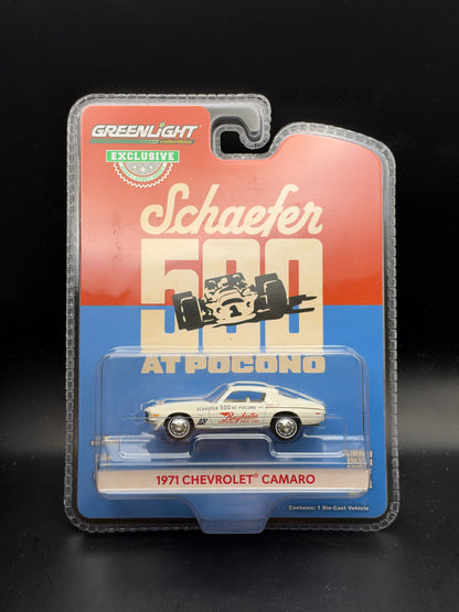 GREENLIGHT - 1971 CHEVROLET CAMARO - SCHAEFER 500 AT POCONO