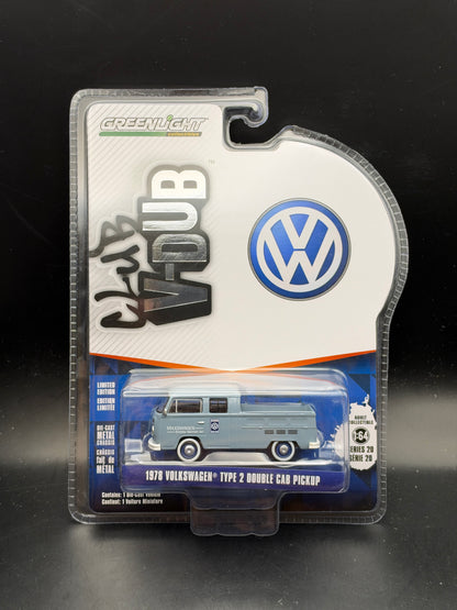 GREENLIGHT - 1978 VOLKSWAGEN TYPE 2 DOUBLE CAB PICKUP - CLUB V-DUB
