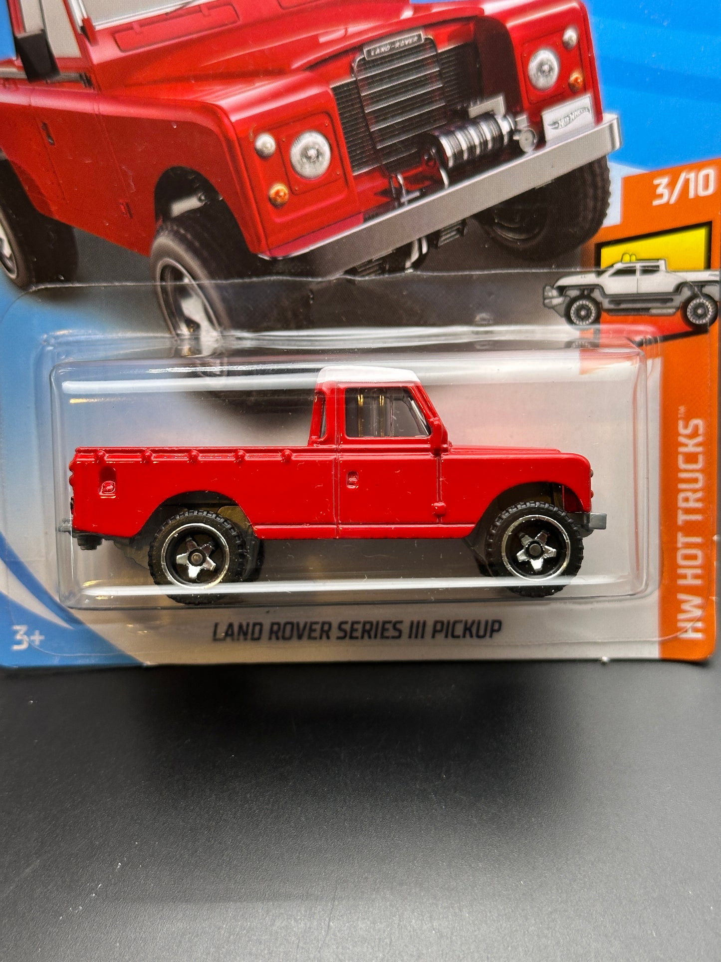 HOT WHEELS - LAND ROVER SERIES III PICKUP (2019) - HW HOT TRUCKS 3/10