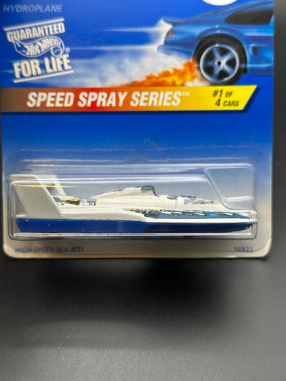 HOT WHEELS - HYDROPLANE (1997) - HW SPEED SPRAY SERIES 1/4