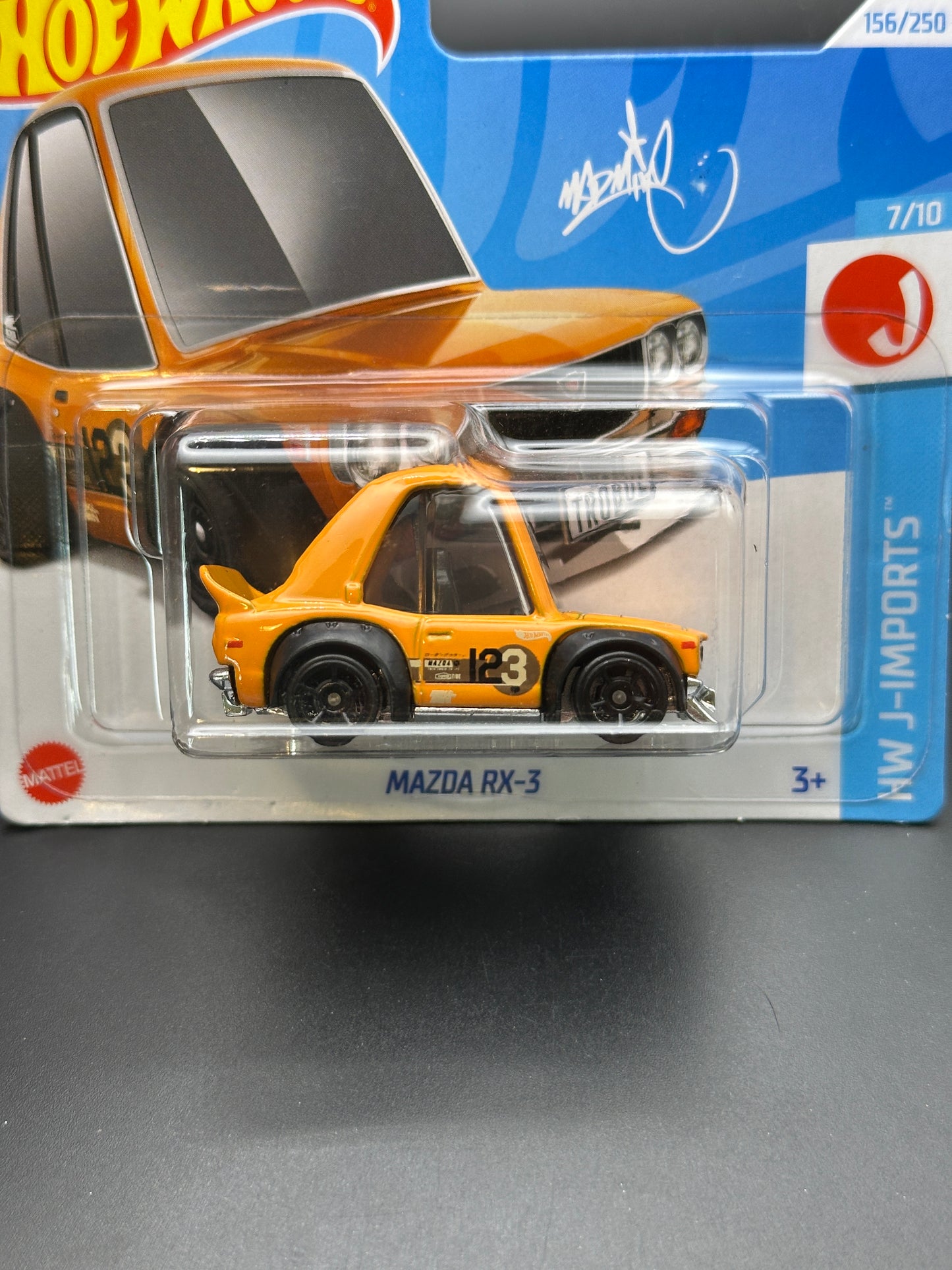 HOT WHEELS - MAZDA RX3 TOONED (2024) - MAD MIKE - HW J-IMPORTS 7/10