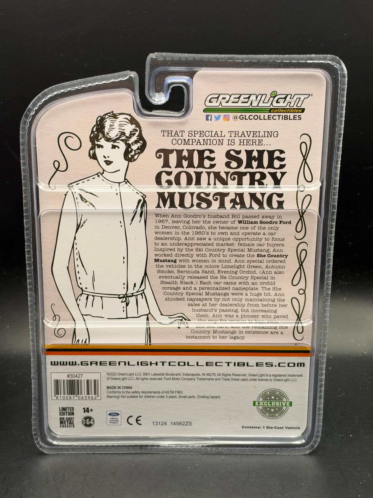 GREENLIGHT - 1967 FORD MUSTANG COUPE - GOODRO FORD