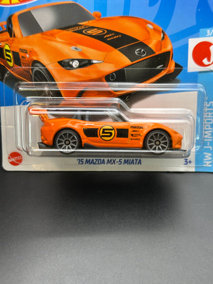 HOT WHEELS - 15 MAZDA MX-5 MIATA (2024) - HW J-IMPORTS 3/10