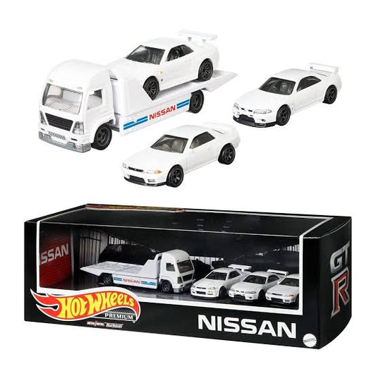 HOT WHEELS - NISSAN GTR - DIORAMA / GARAGE SET (2021) - PREMIUM