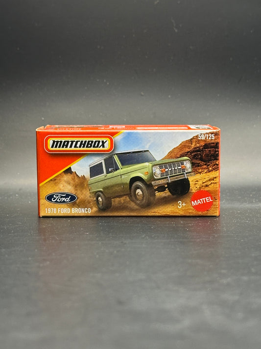 MATCHBOX - 1970 FORD BRONCO (2025) - 59/125 - DIECAST