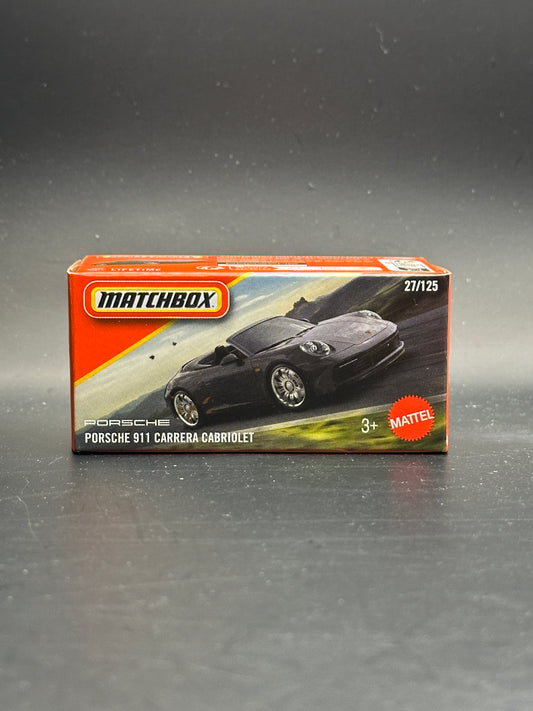 MATCHBOX - PORSCHE 911 CARRERA CABRIOLET (2025) - 27/125 - DIECAST
