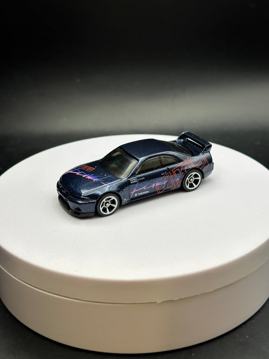HOT WHEELS - NISSAN SKYLINE GTR BCNR33 (2025) - HW 70 VS 90 8/10 - LOOSE