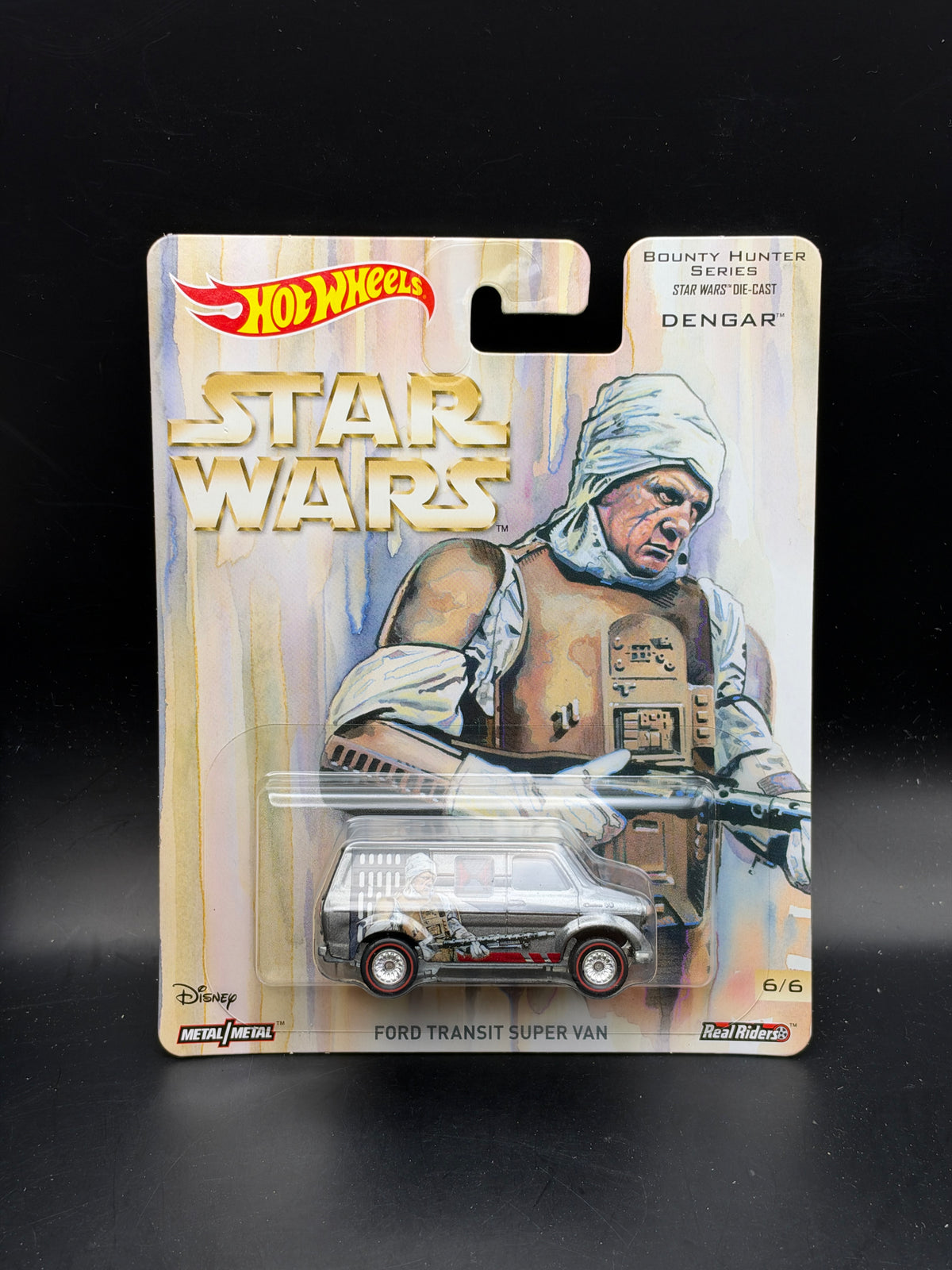 HOT WHEELS - FORD TRANSIT SUPERVAN (2017) - STAR WARS: BOUNTY HUNTER SERIES - POP CULTURE 6/6