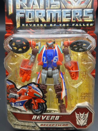 TRANSFORMERS REVENGE OF THE FALLEN - REVERB - DECEPTICON ACTION FIGURE
