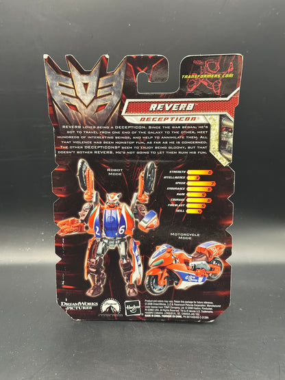 TRANSFORMERS REVENGE OF THE FALLEN - REVERB - DECEPTICON ACTION FIGURE