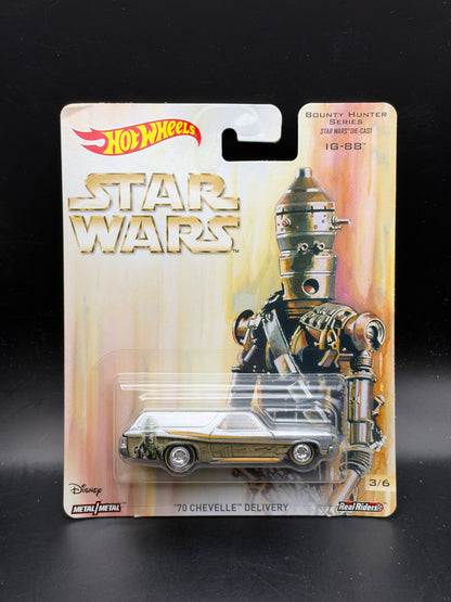 HOT WHEELS - 70 CHEVELLE DELIVERY (2017) - STAR WARS: BOUNTY HUNTER SERIES - POP CULTURE 3/6