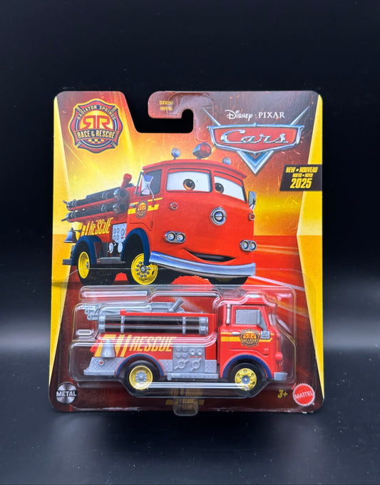 DISNEY PIXAR CARS - RED - CARS - RACE AND RESCUE DIECAST