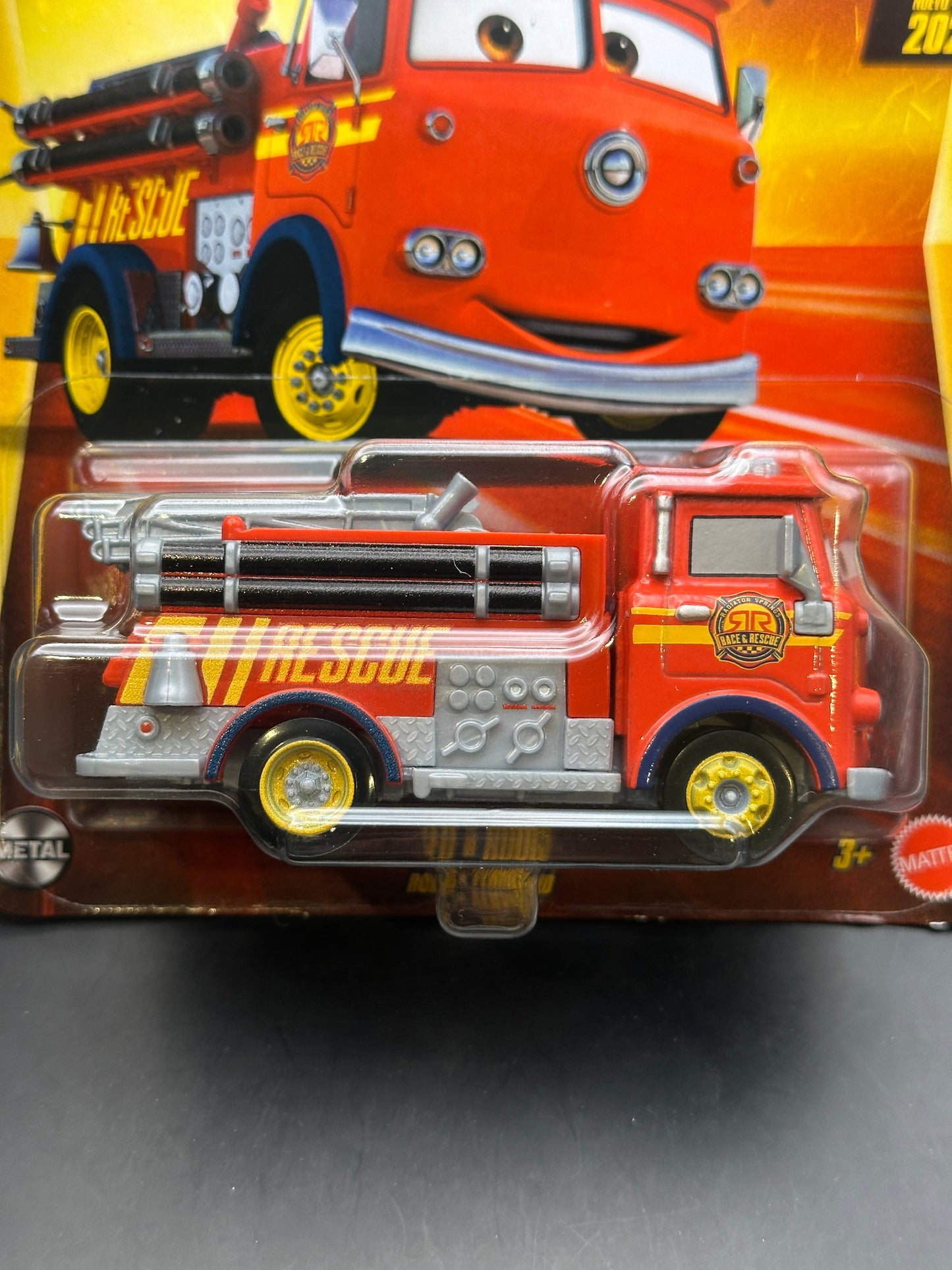 DISNEY PIXAR CARS - RED - CARS - RACE AND RESCUE DIECAST