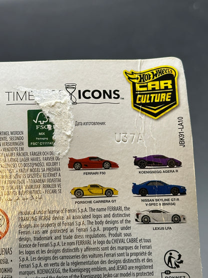 DAMAGED - HOT WHEELS - PORSCHE CARRERA GT (2025) - CAR CULTURE - TIMELESS ICONS 3/5