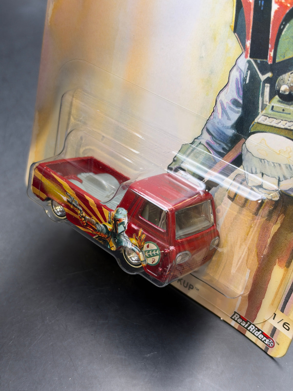 HOT WHEELS - 60s FORD ECONOLINE PICKUP (2017) - STAR WARS: BOUNTY HUNTER SERIES - POP CULTURE 1/6